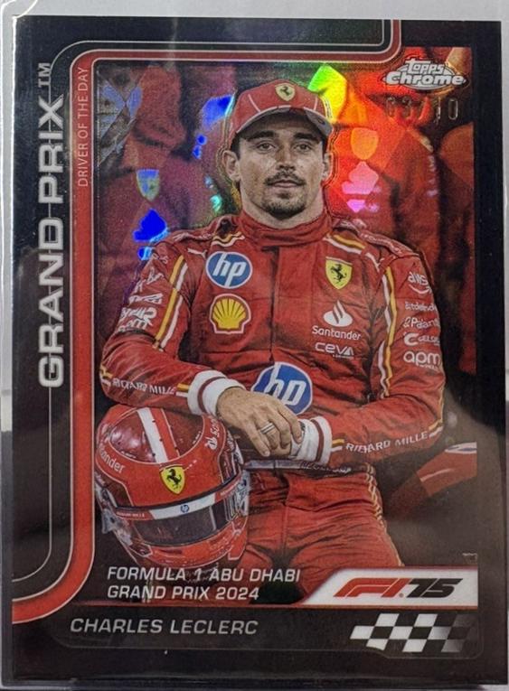 Charles Leclerc [Black Refractor] #145