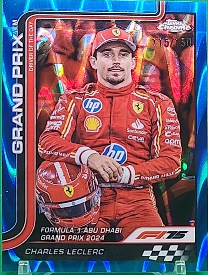 Charles Leclerc [Blue RayWave Refractor] #145