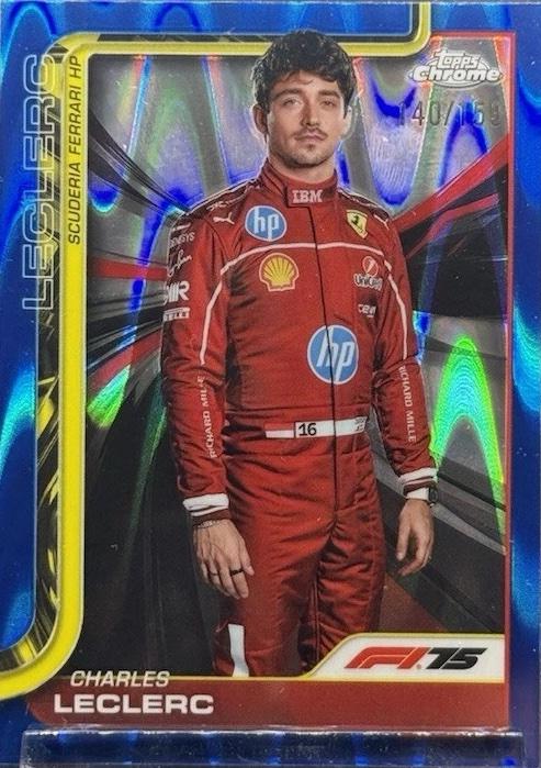Charles Leclerc [Blue RayWave Refractor] #3