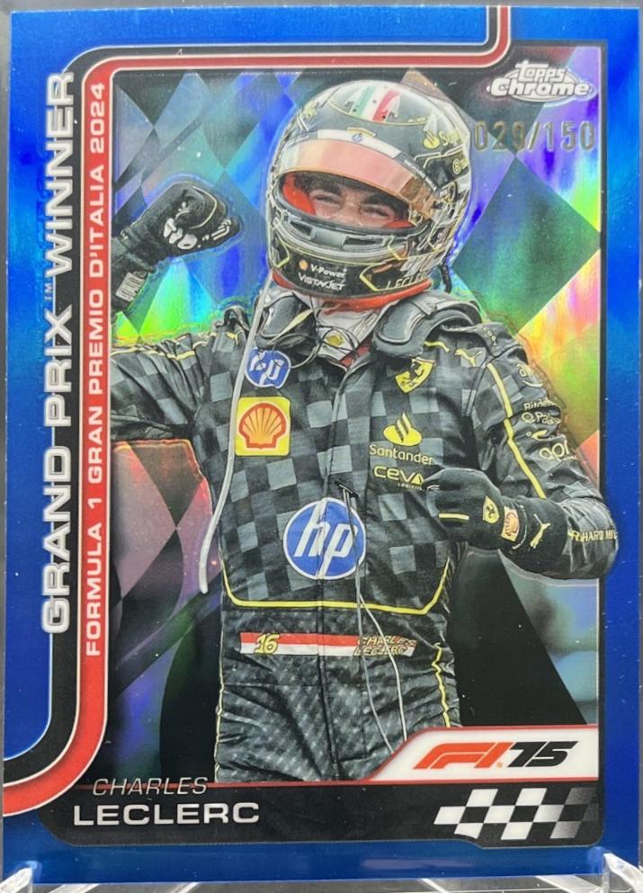 Charles Leclerc [Blue Refractor] #108
