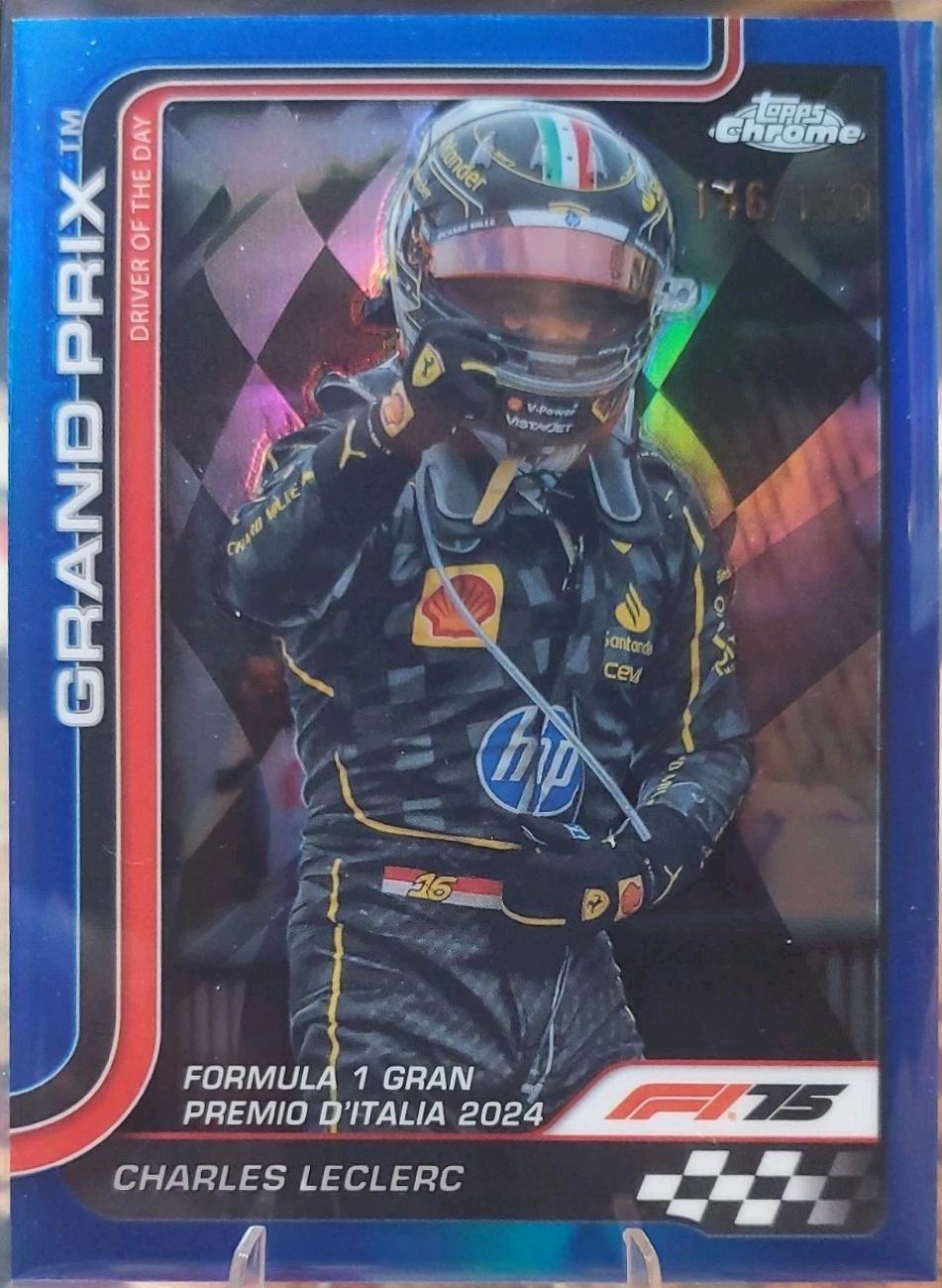 Charles Leclerc [Blue Refractor] #137
