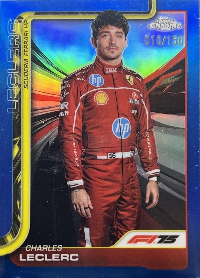 Charles Leclerc [Blue Refractor] #3