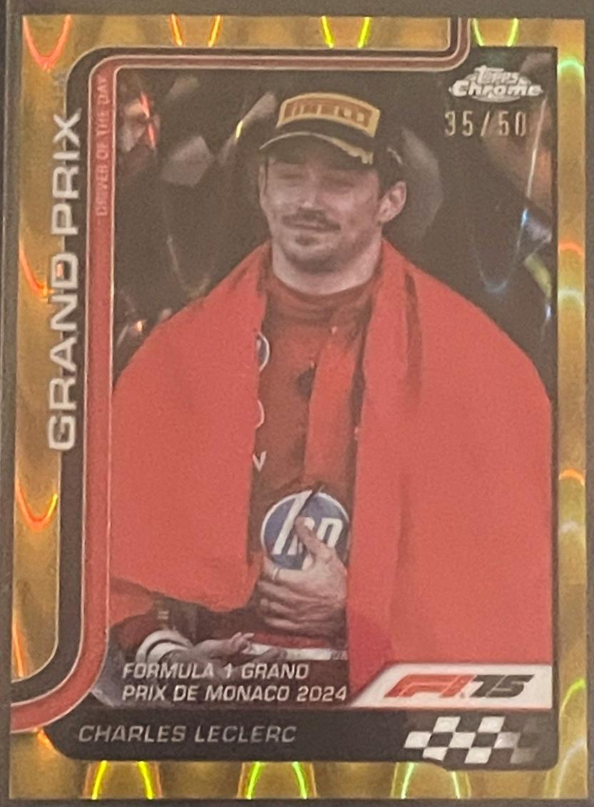 Charles Leclerc [Gold RayWave Refractor] #129