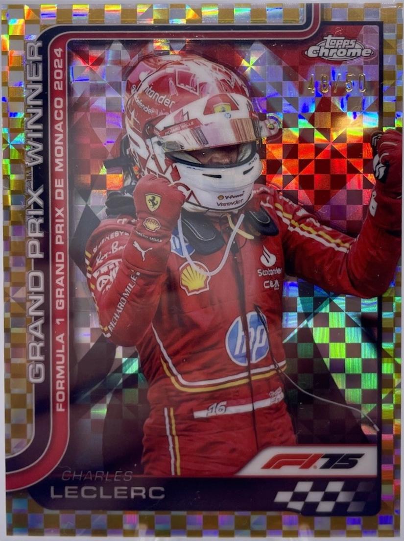 Charles Leclerc [Gold Refractor] #100