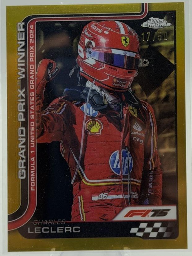 Charles Leclerc [Gold Refractor] #111