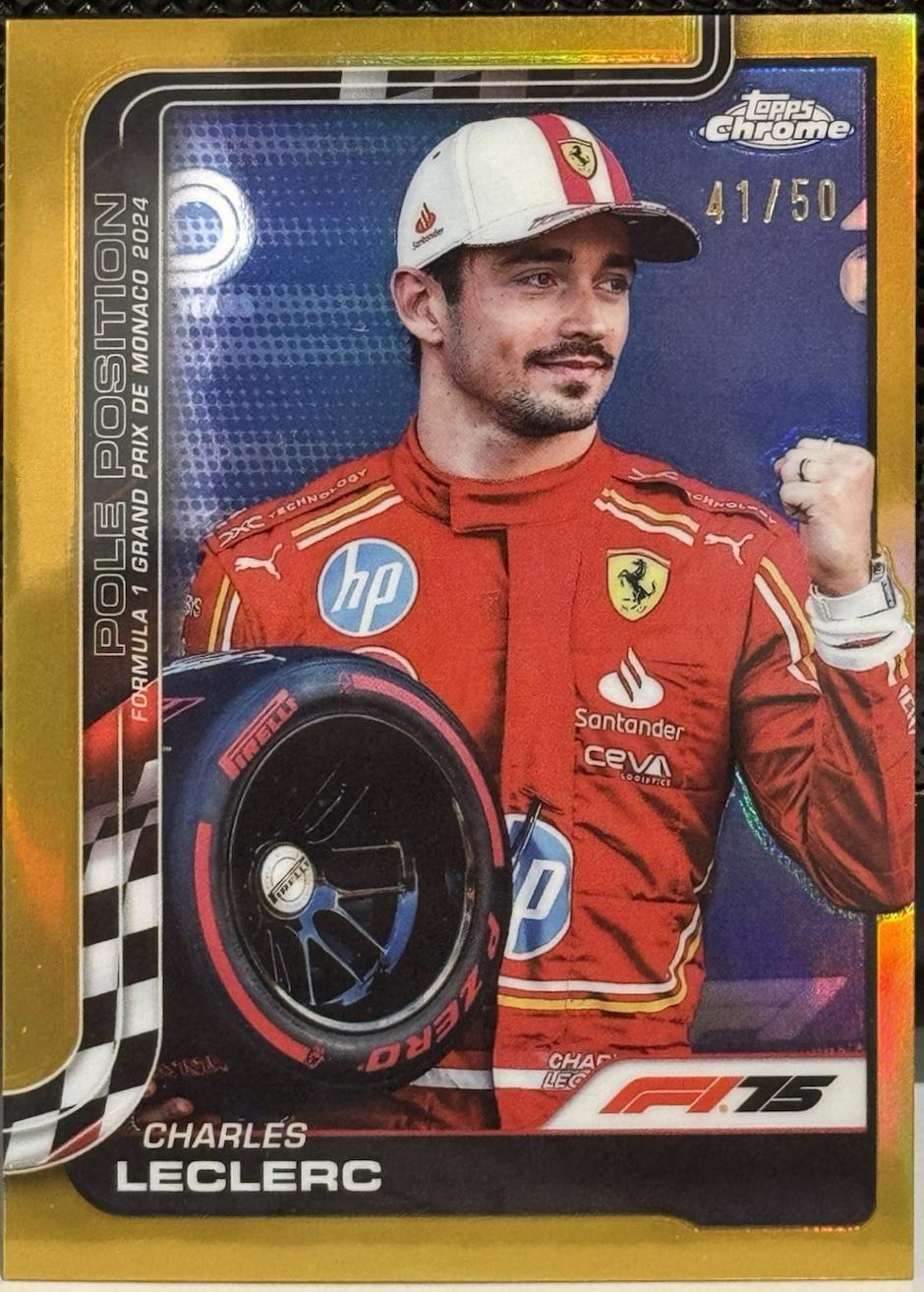 Charles Leclerc [Gold Refractor] #118
