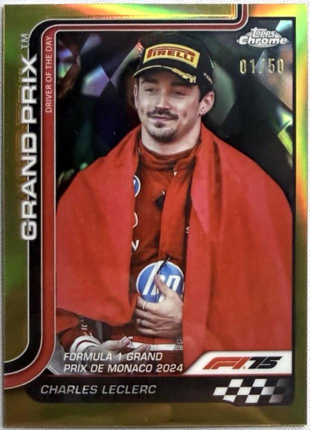 Charles Leclerc [Gold Refractor] #129