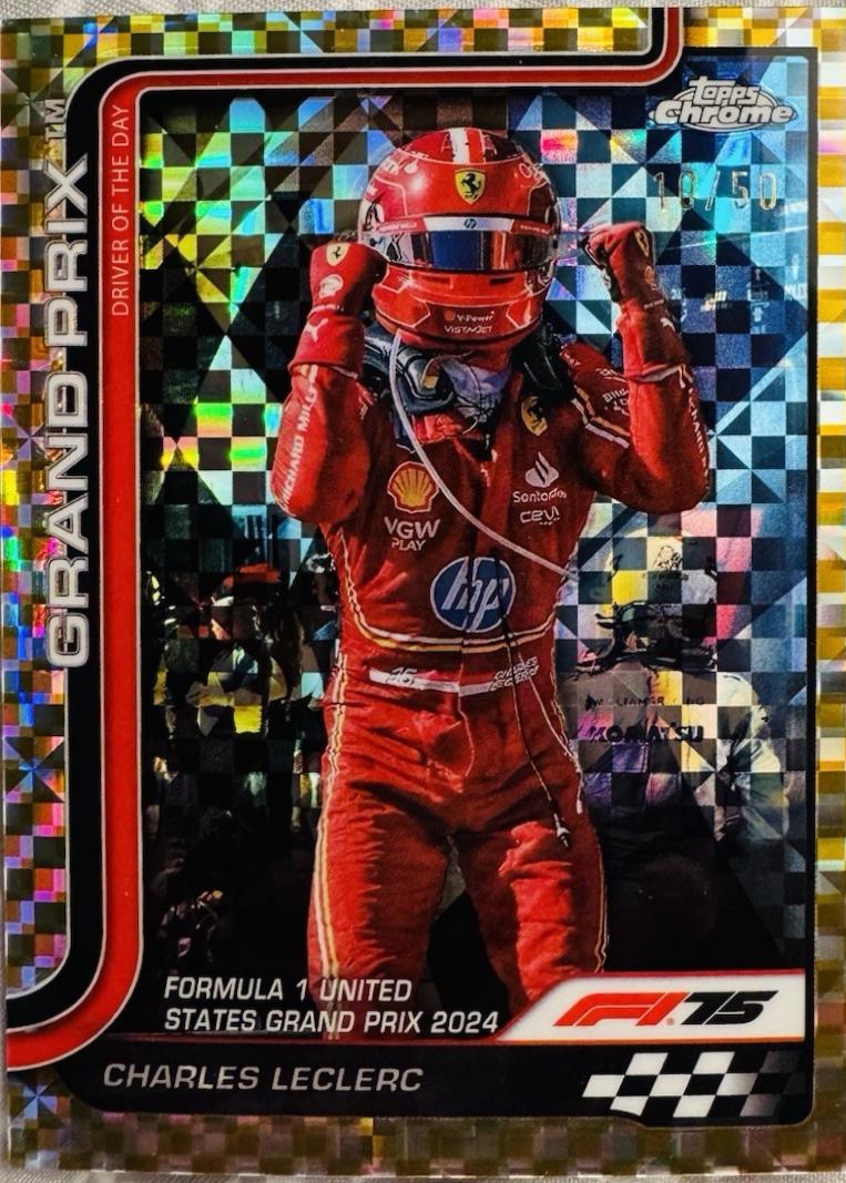 Charles Leclerc [Gold Refractor] #140