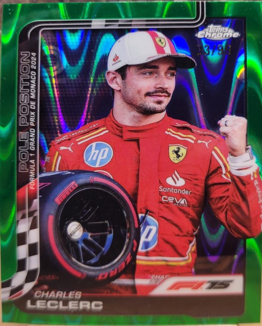 Charles Leclerc [Green RayWave Refractor] #118