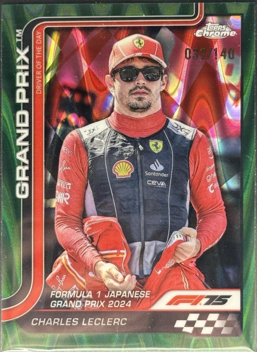 Charles Leclerc [Green RayWave Refractor] #125