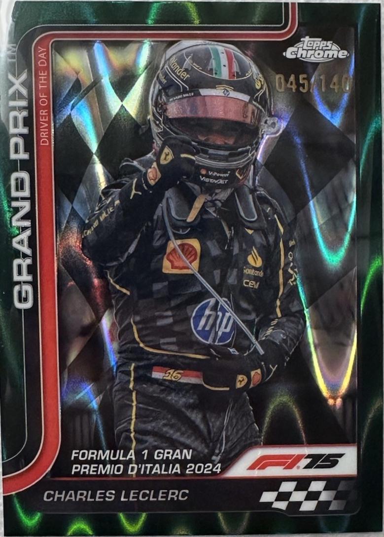 Charles Leclerc [Green RayWave Refractor] #137