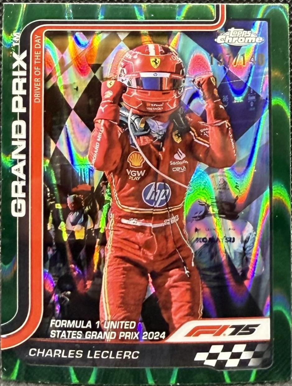 Charles Leclerc [Green RayWave Refractor] #140