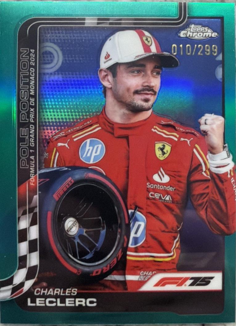 Charles Leclerc [Green Refractor] #118