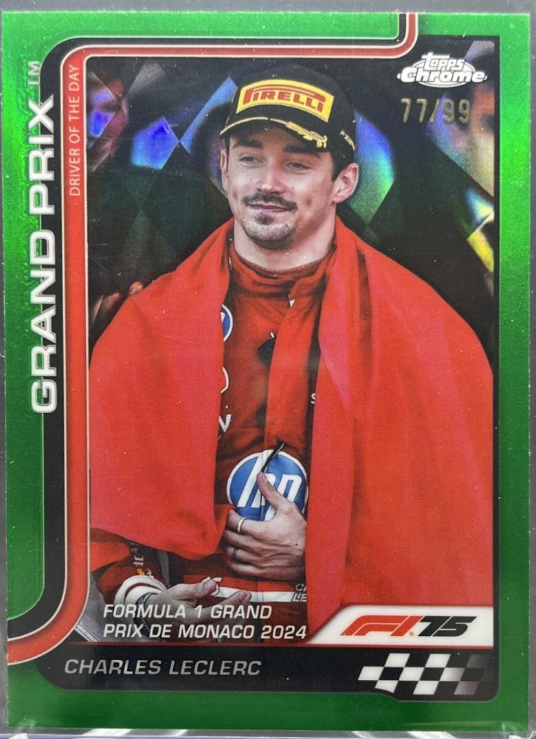 Charles Leclerc [Green Refractor] #129