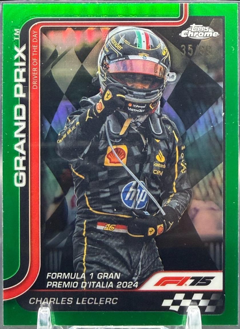 Charles Leclerc [Green Refractor] #137