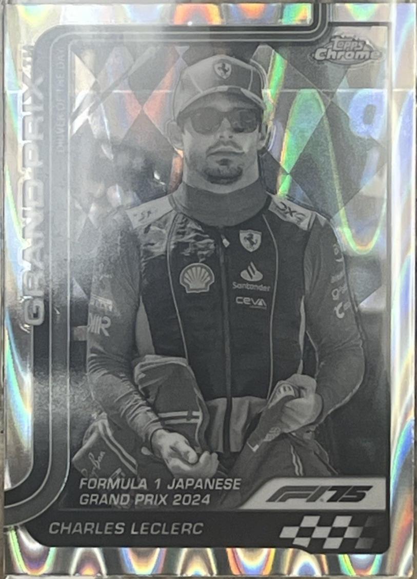 Charles Leclerc [Orange RayWave Refractor] #125