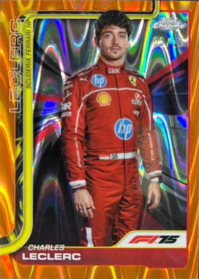 Charles Leclerc [Orange RayWave Refractor] #3