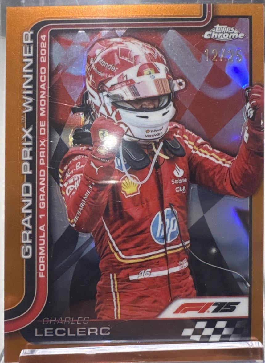 Charles Leclerc [Orange Refractor] #100