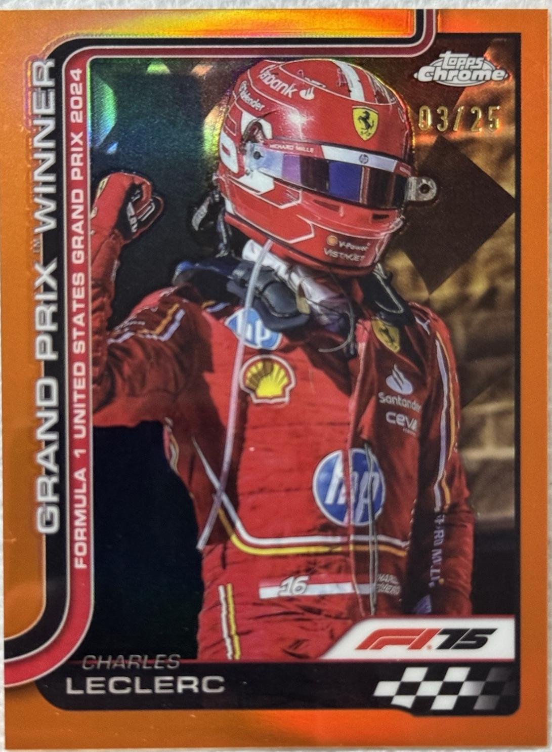 Charles Leclerc [Orange Refractor] #111