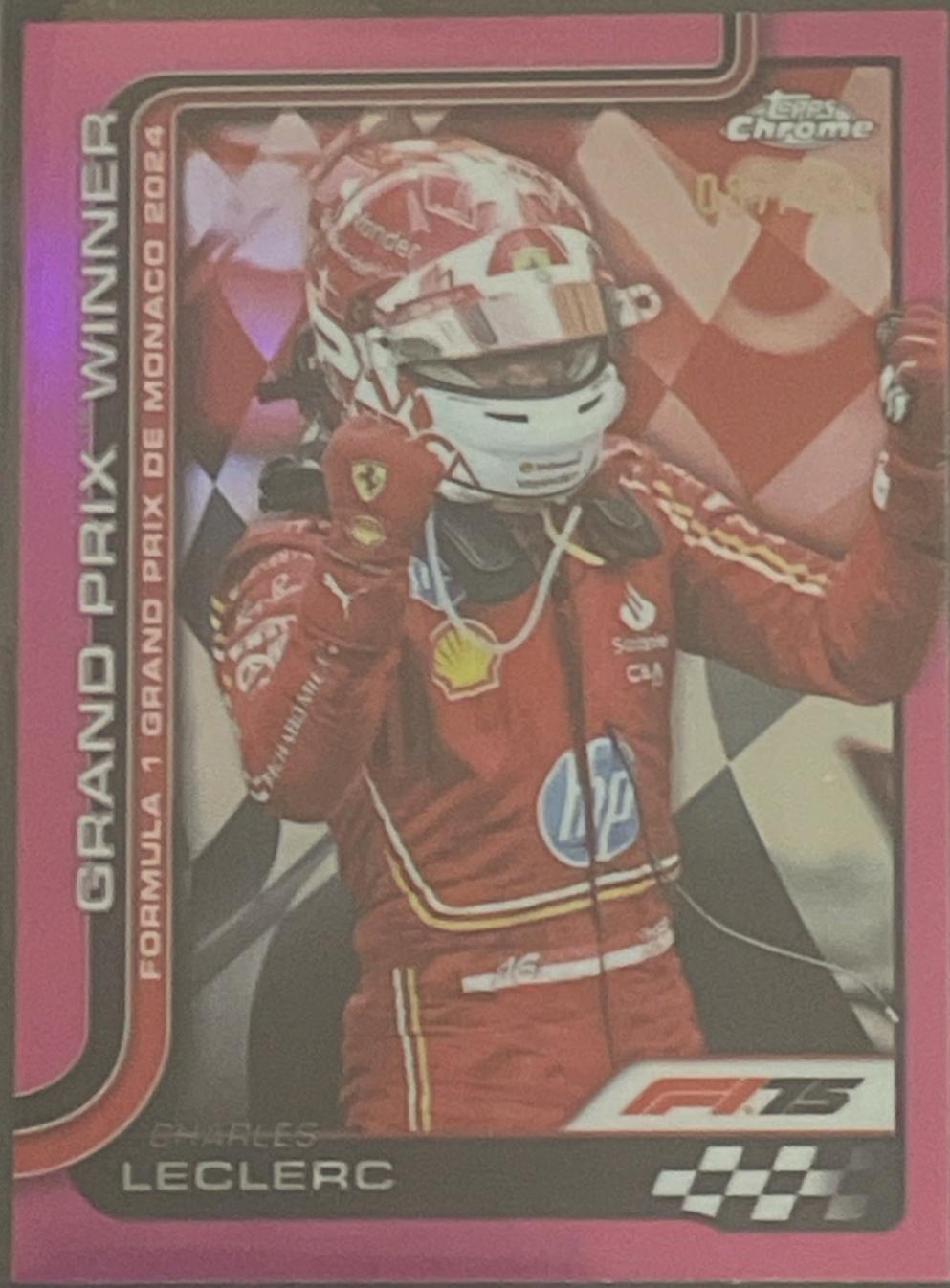 Charles Leclerc [Pink Refractor] #100