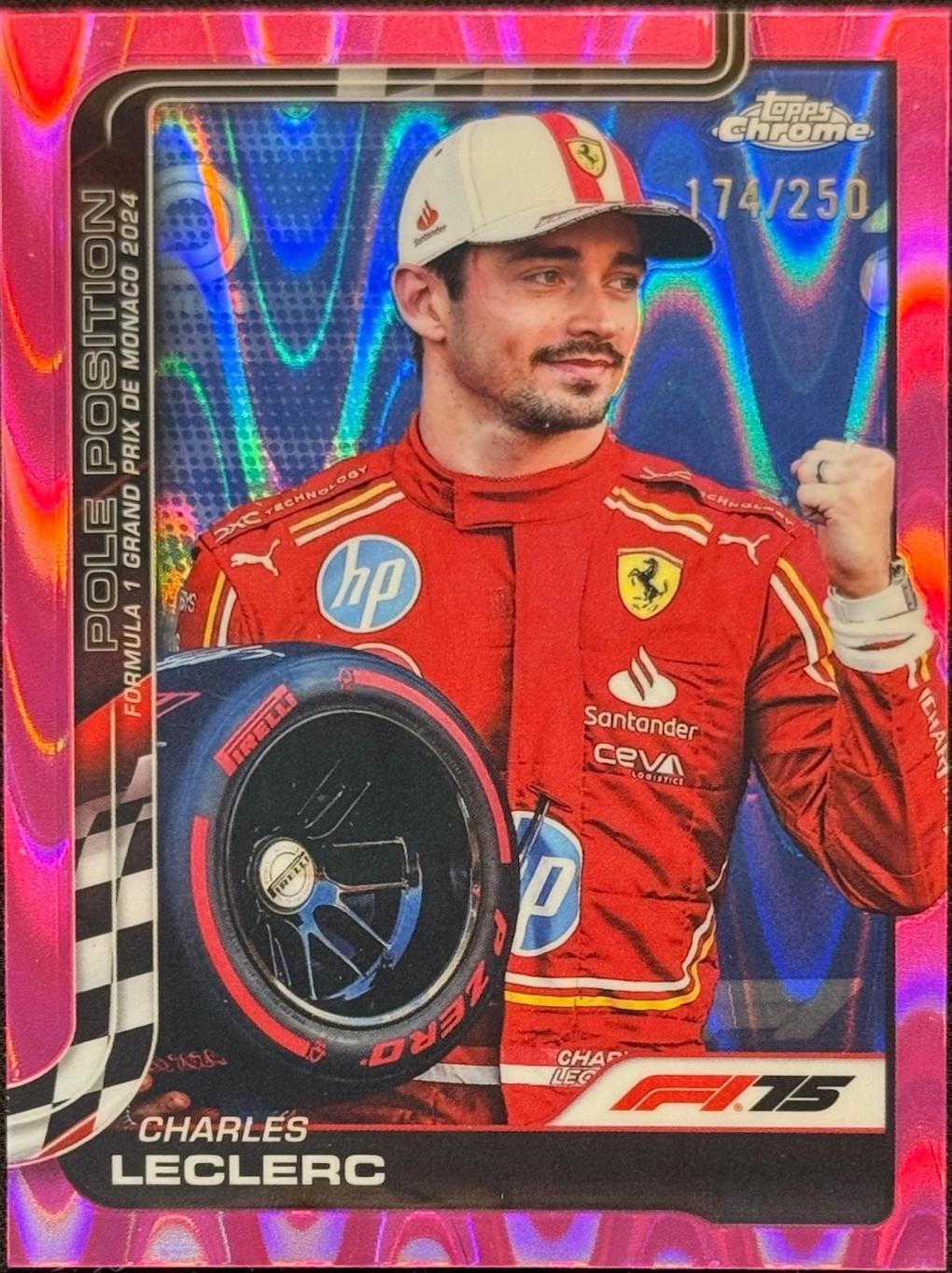 Charles Leclerc [Pink Refractor] #118