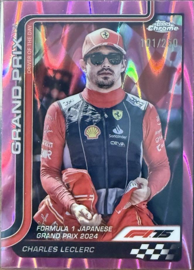Charles Leclerc [Pink Refractor] #125