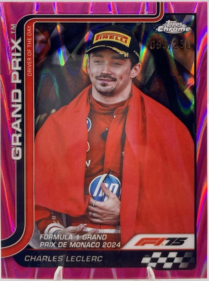 Charles Leclerc [Pink Refractor] #129