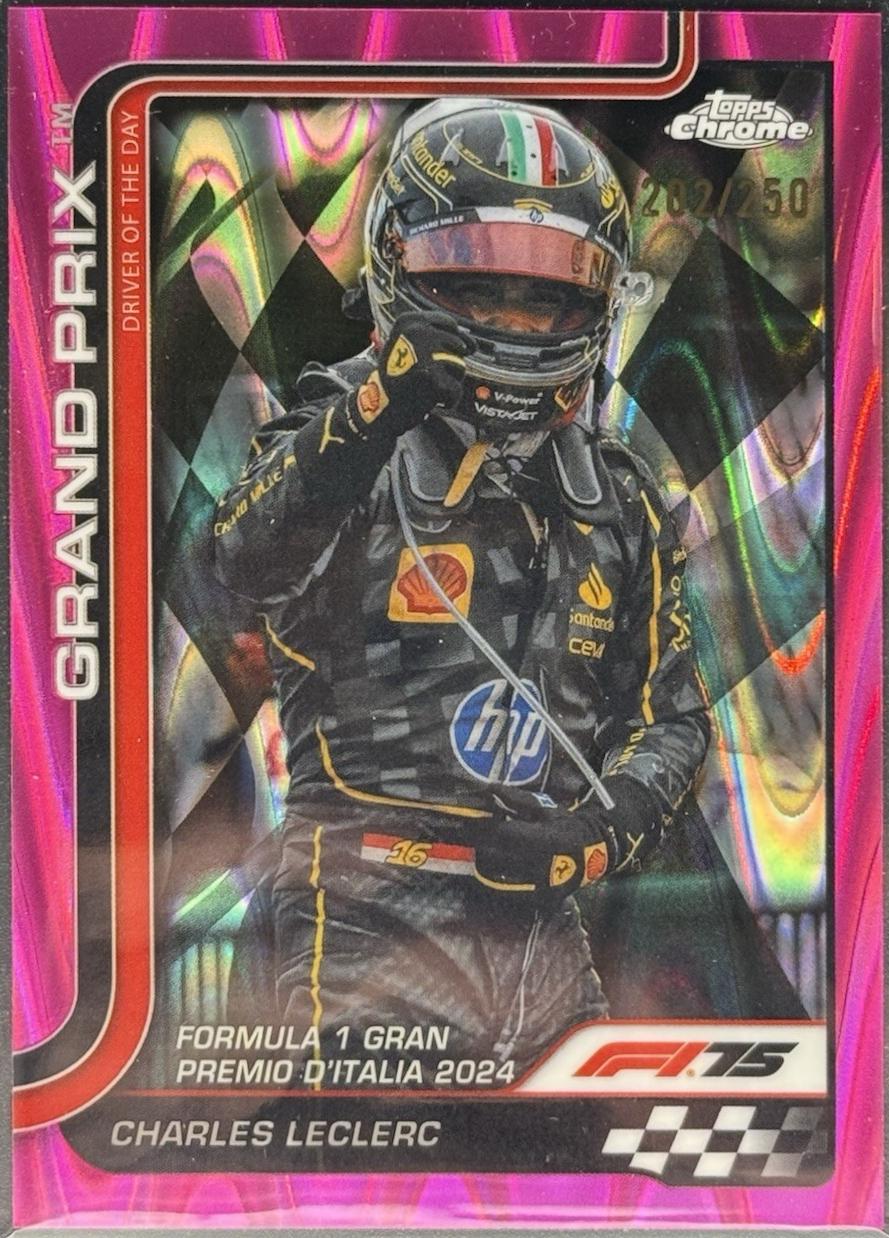 Charles Leclerc [Pink Refractor] #137
