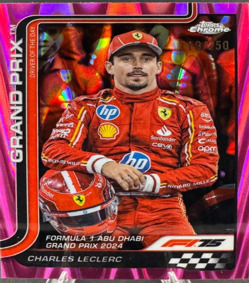 Charles Leclerc [Pink Refractor] #145