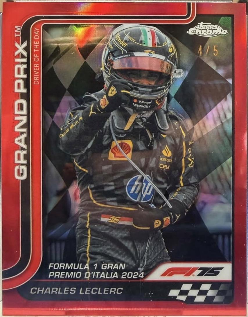 Charles Leclerc [Red Refractor] #137