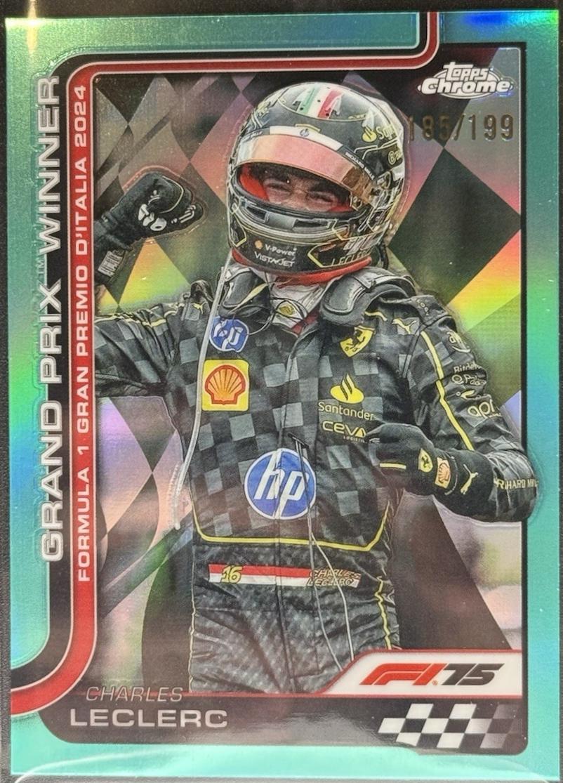 Charles Leclerc [Teal Refractor] #108