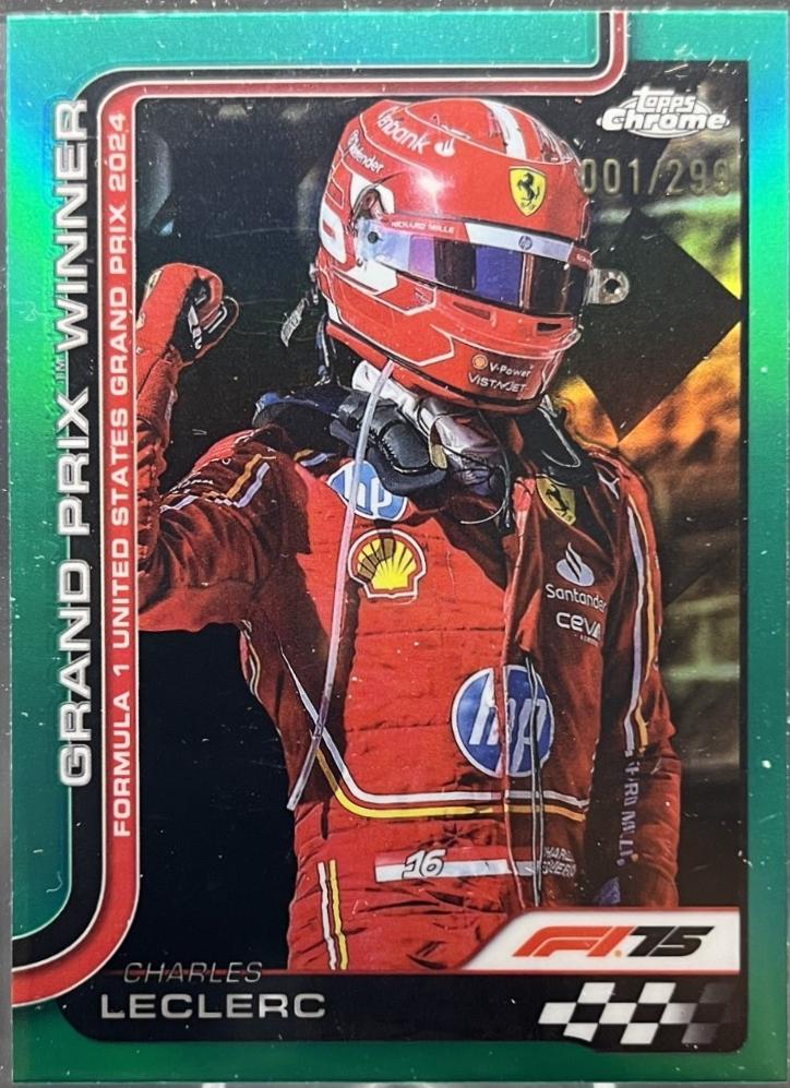 Charles Leclerc [Teal Refractor] #111