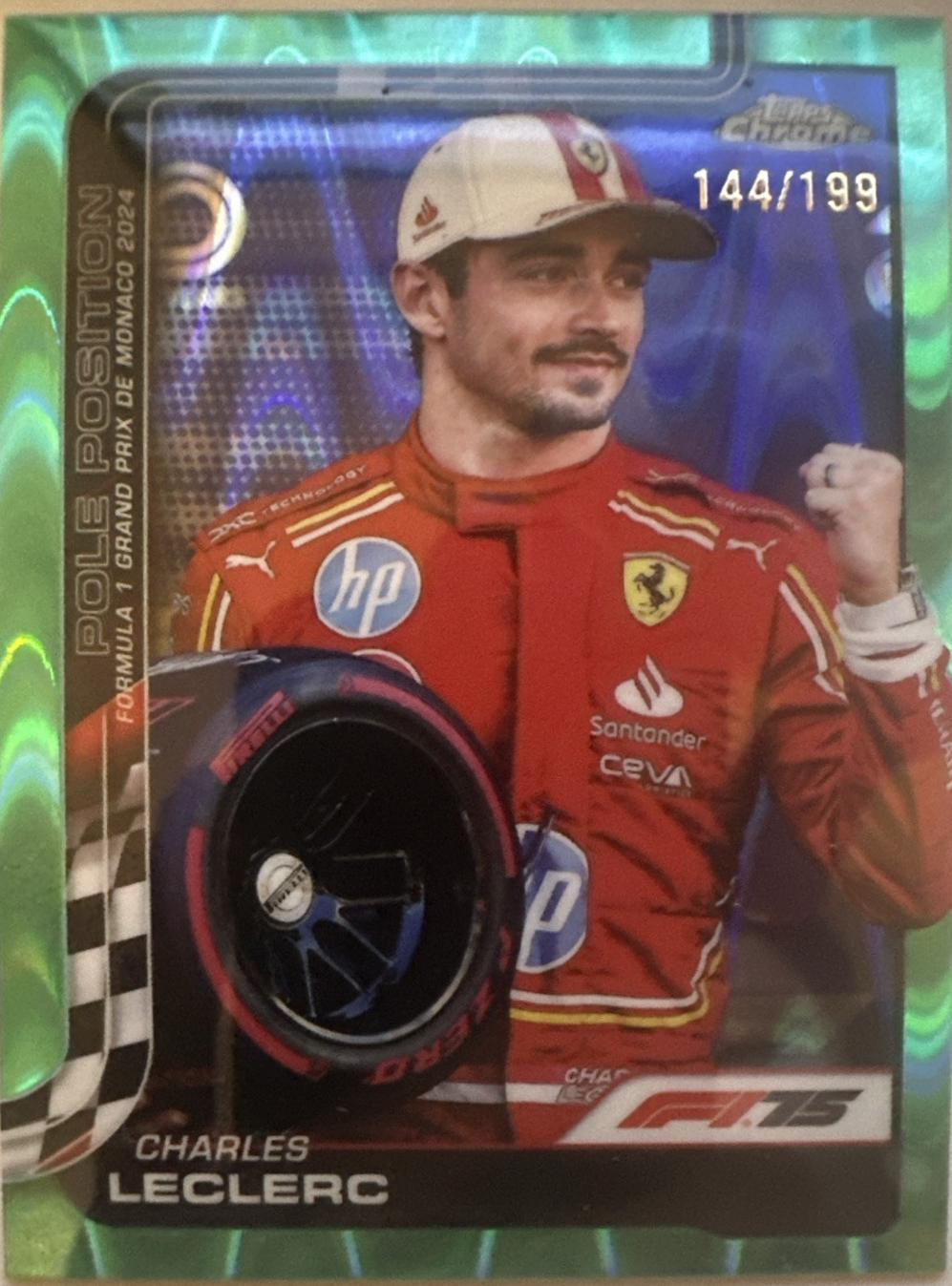 Charles Leclerc [Teal Refractor] #118