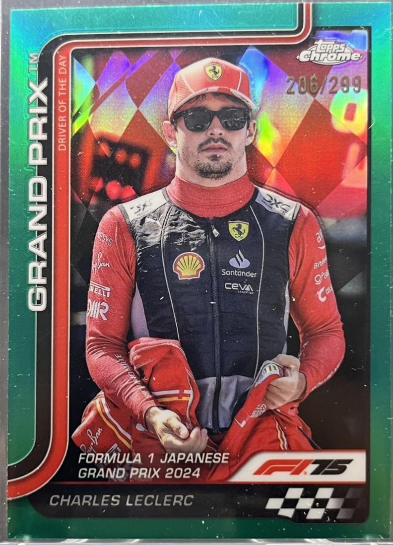 Charles Leclerc [Teal Refractor] #125