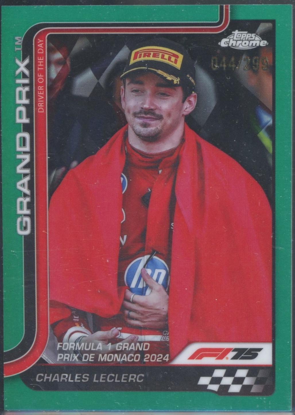 Charles Leclerc [Teal Refractor] #129