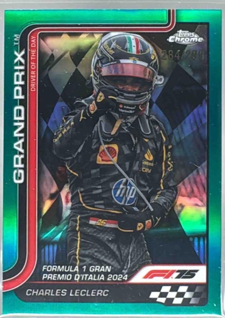 Charles Leclerc [Teal Refractor] #137