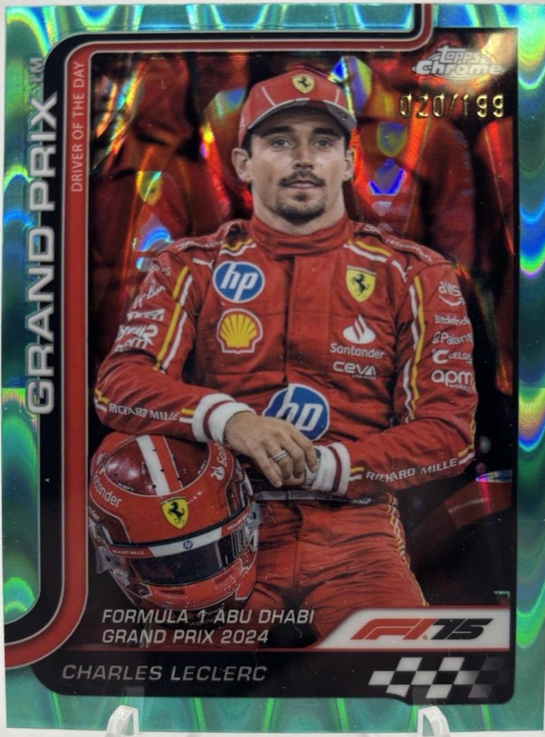 Charles Leclerc [Teal Refractor] #145
