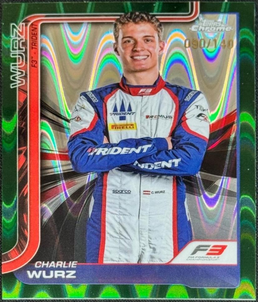 Charlie Wurz [Green RayWave Refractor] #48