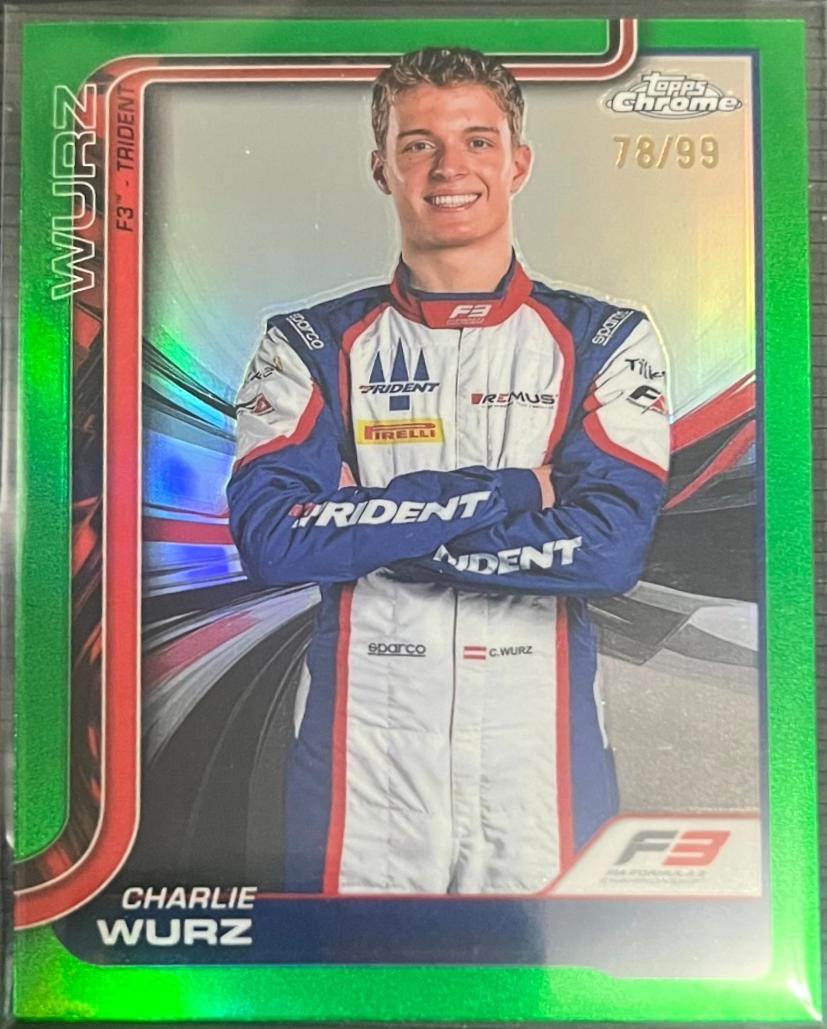 Charlie Wurz [Green Refractor] #48