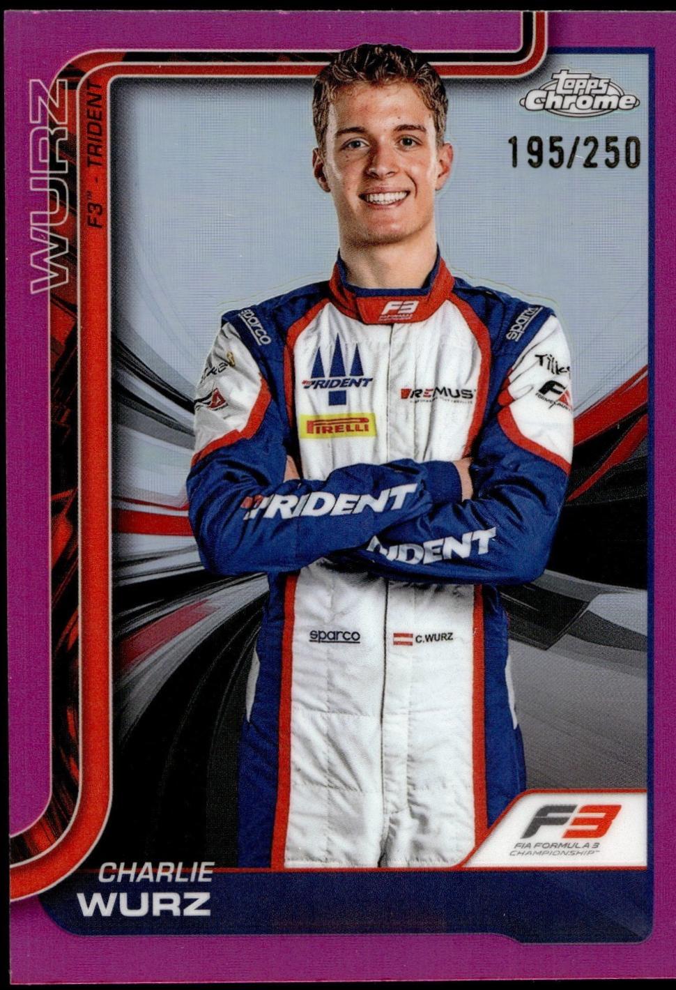 Charlie Wurz [Pink Refractor] #48