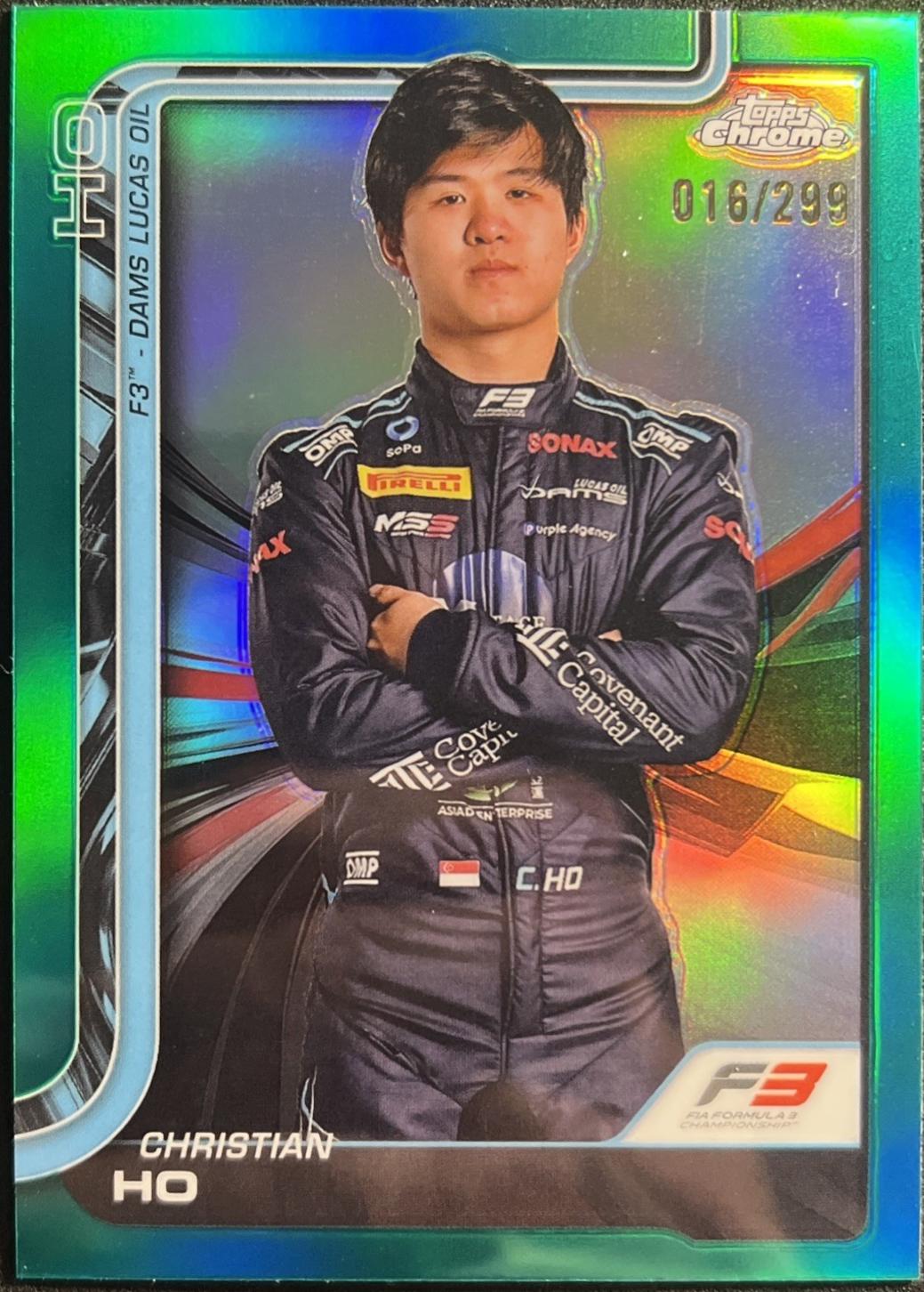 Christian Ho [Teal Refractor] #72