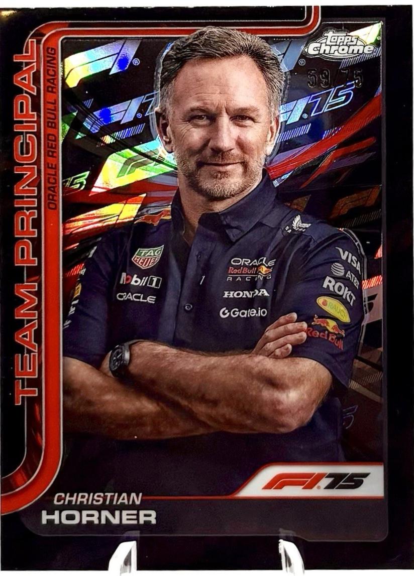 Christian Horner [75th Anniversary Refractor] #192