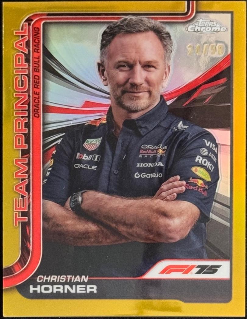 Christian Horner [Gold Refractor] #192