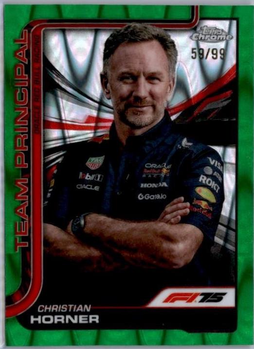 Christian Horner [Green RayWave Refractor] #192