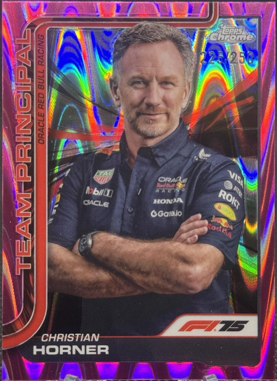 Christian Horner [Pink Refractor] #192