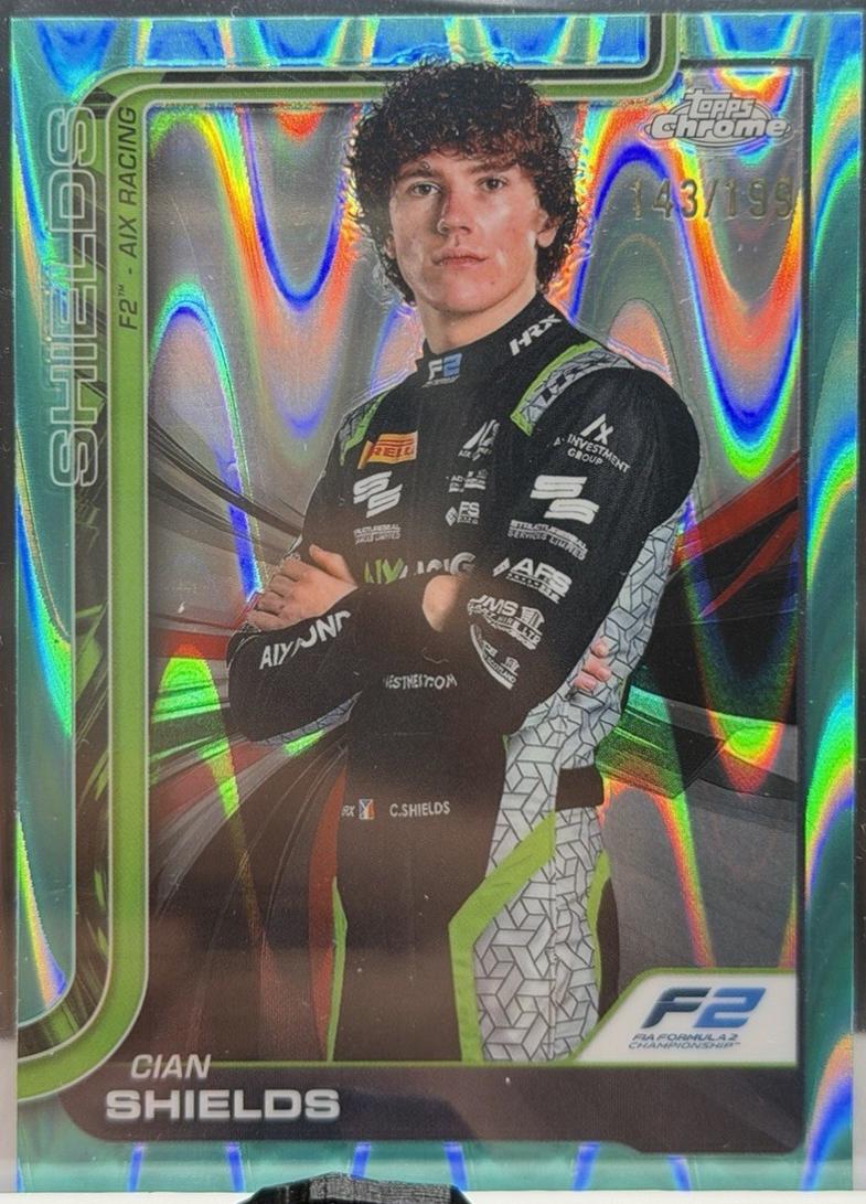 Cian Shields [Aqua Refractor] #38