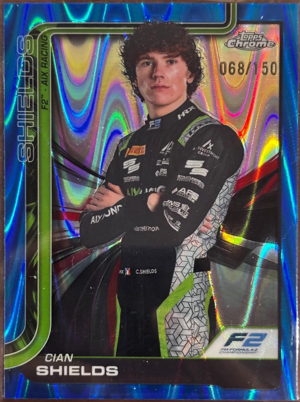 Cian Shields [Blue RayWave Refractor] #38