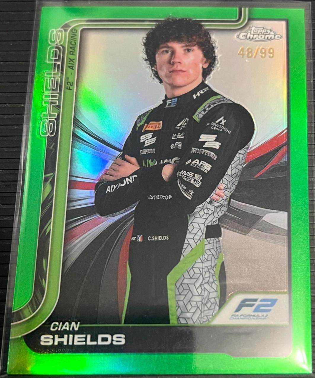Cian Shields [Green Refractor] #38