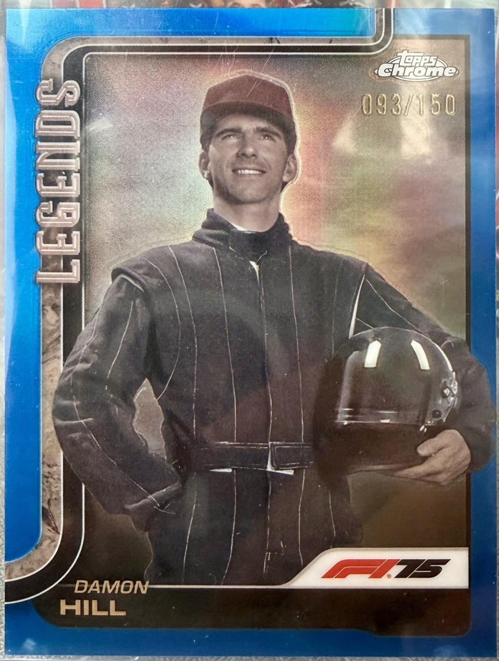 Damon Hill [Blue Refractor] #150