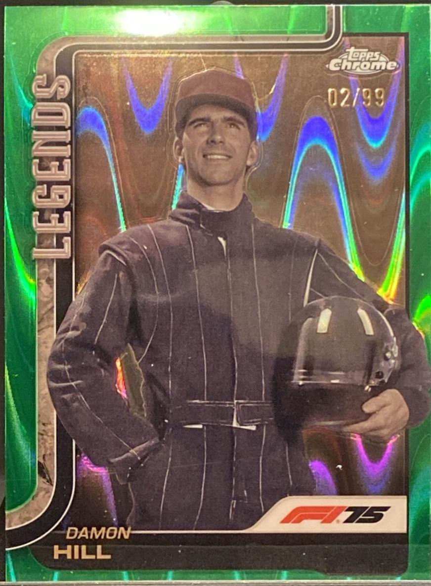 Damon Hill [Green RayWave Refractor] #150